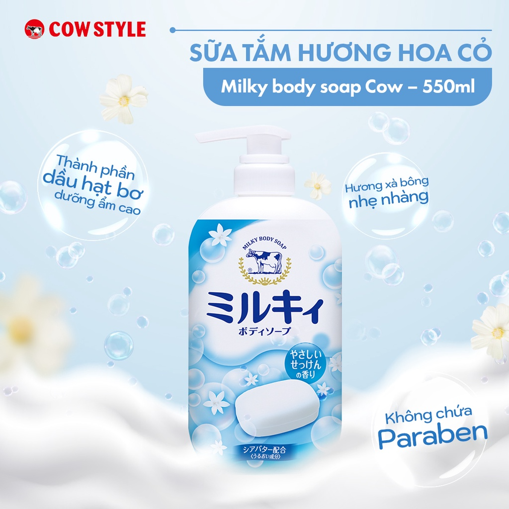 Sữa Tắm Hương Cam Chanh COW được chiết xuất từ cam chanh ngăn chặn sự hình thành melanin, tăng đề kháng cho da