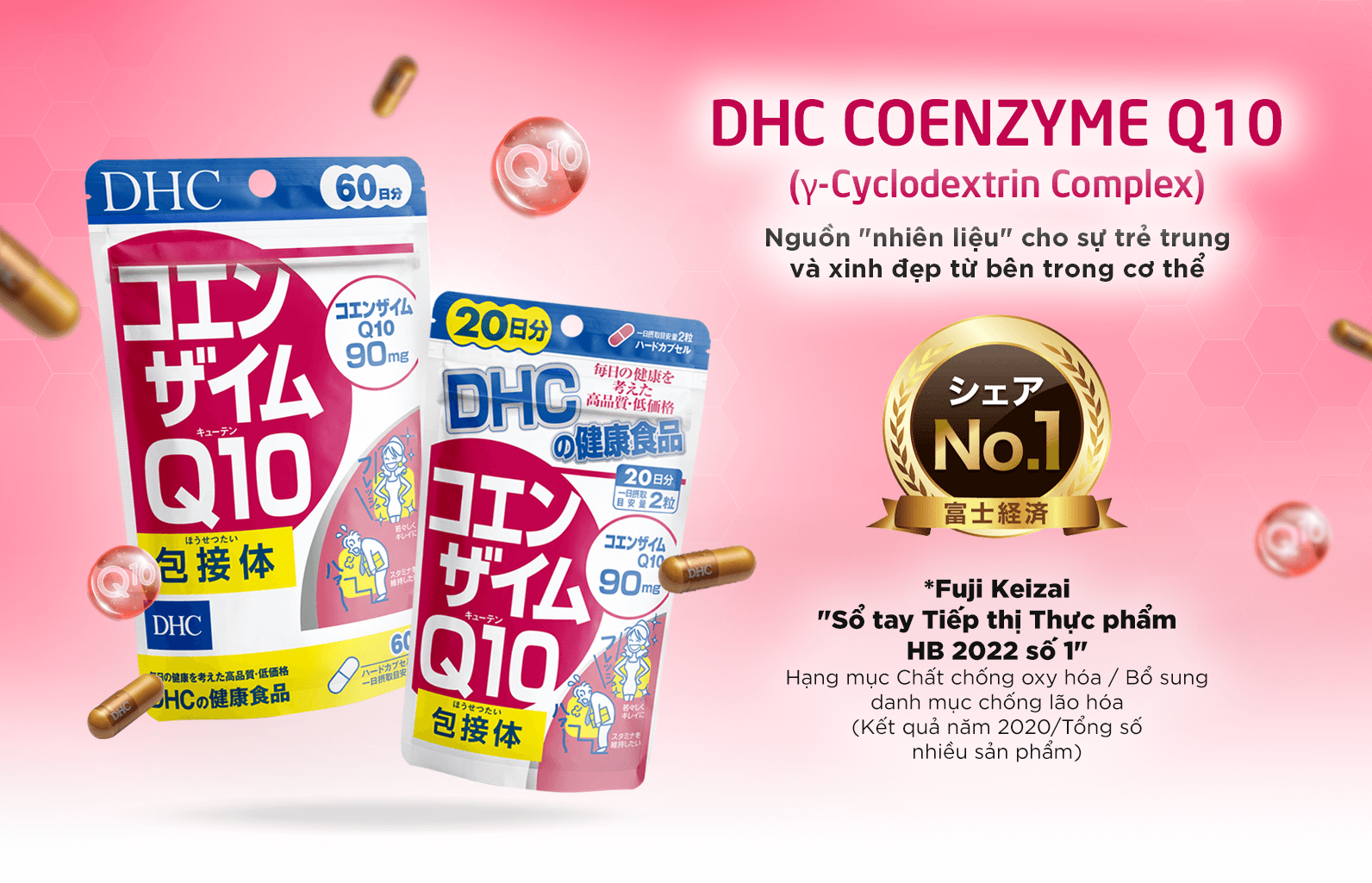 Viên Uống Chống Lão Hóa DHC Coenzyme Q10