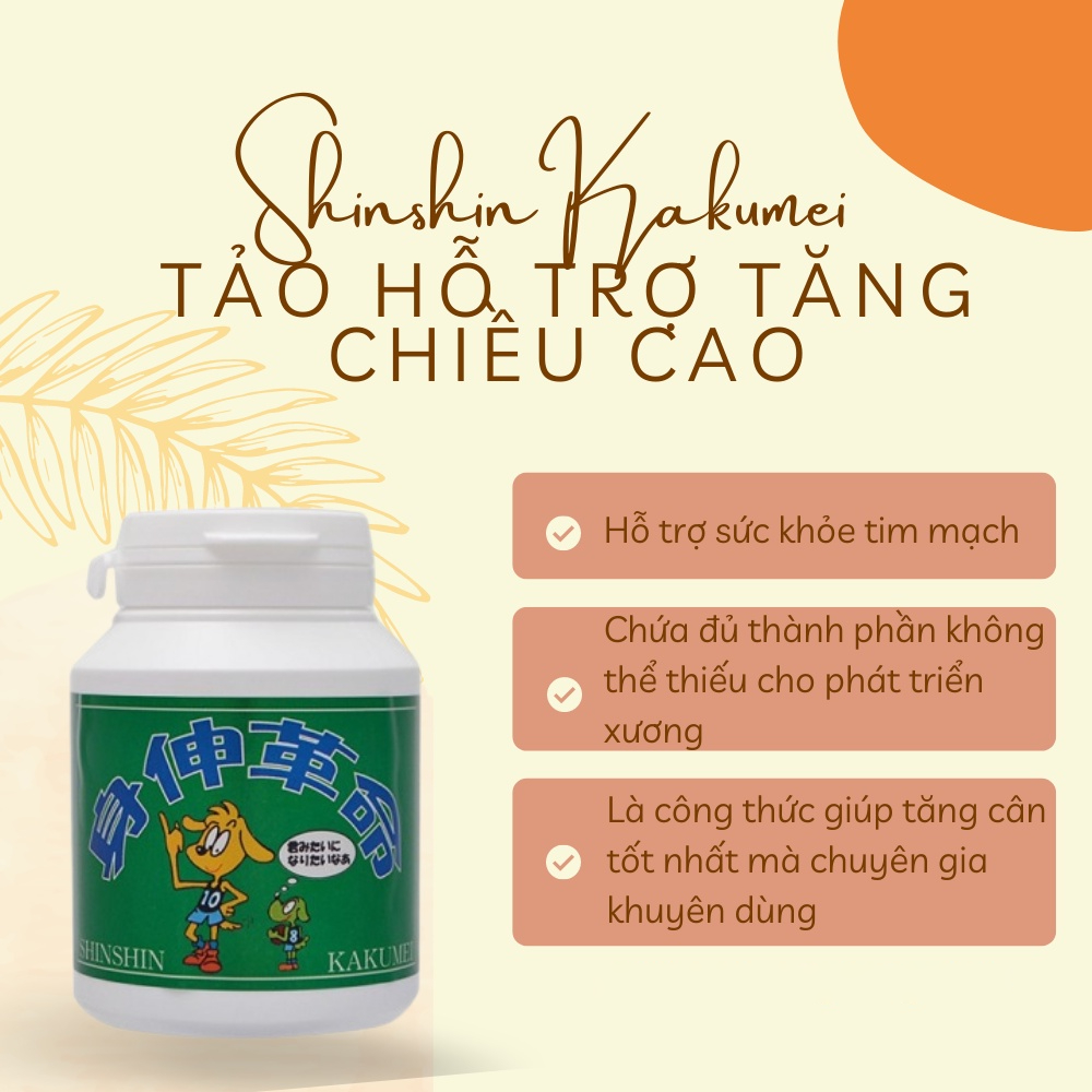 Tảo Tăng Chiều Cao Cho Bé Shinshin Kakumei