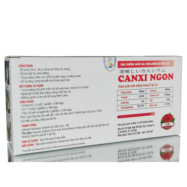 Bột Canxi Ngon Nhật Bản Fine Japan Vị Dâu hỗ trợ hấp thu dinh dưỡng, tăng cường hệ miễn dịch khỏe mạnh hơn