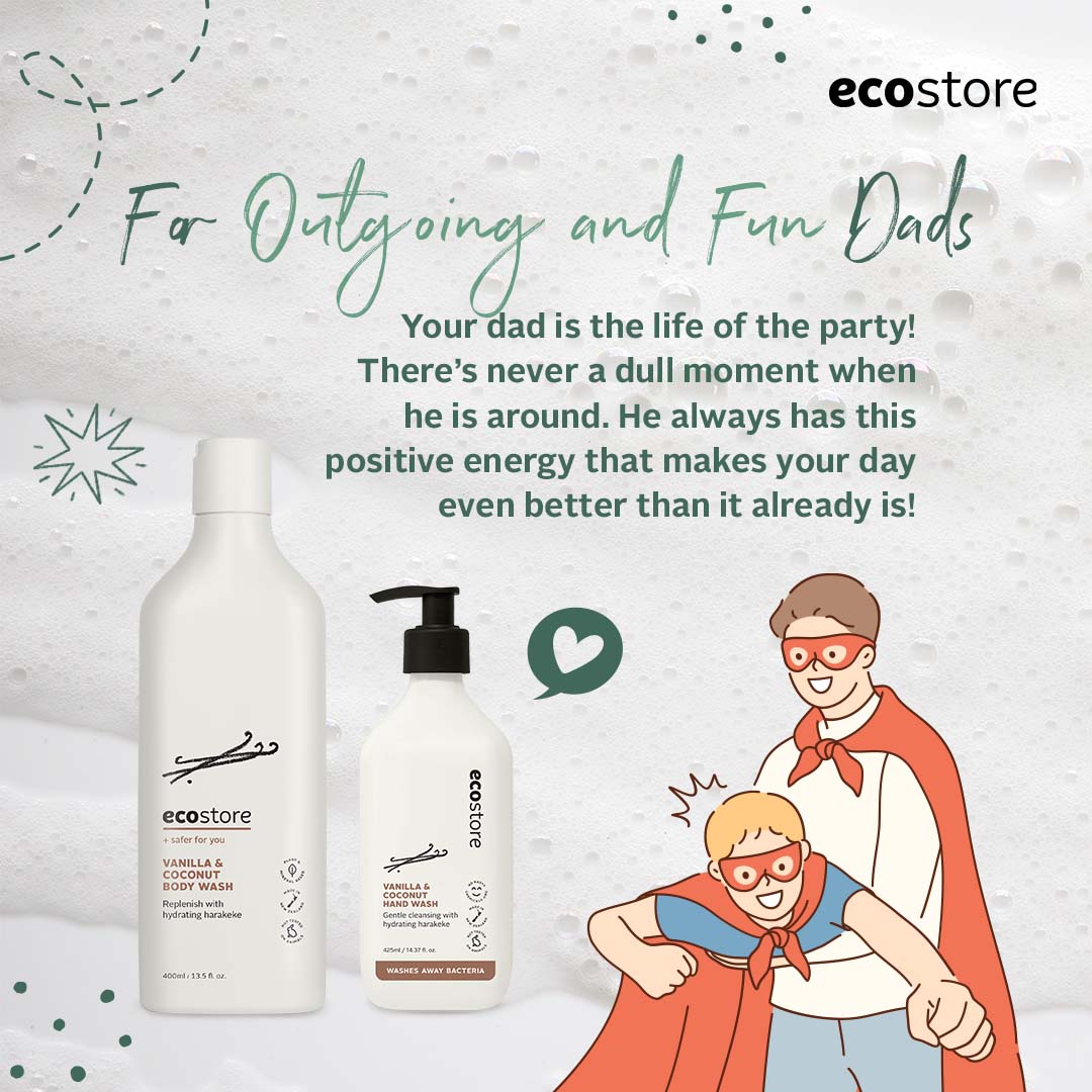 Ecostore Body Wash Vanilla And Coconut giúp nuôi dưỡng và bổ sung để có làn da mềm mại và khỏe mạnh hơn