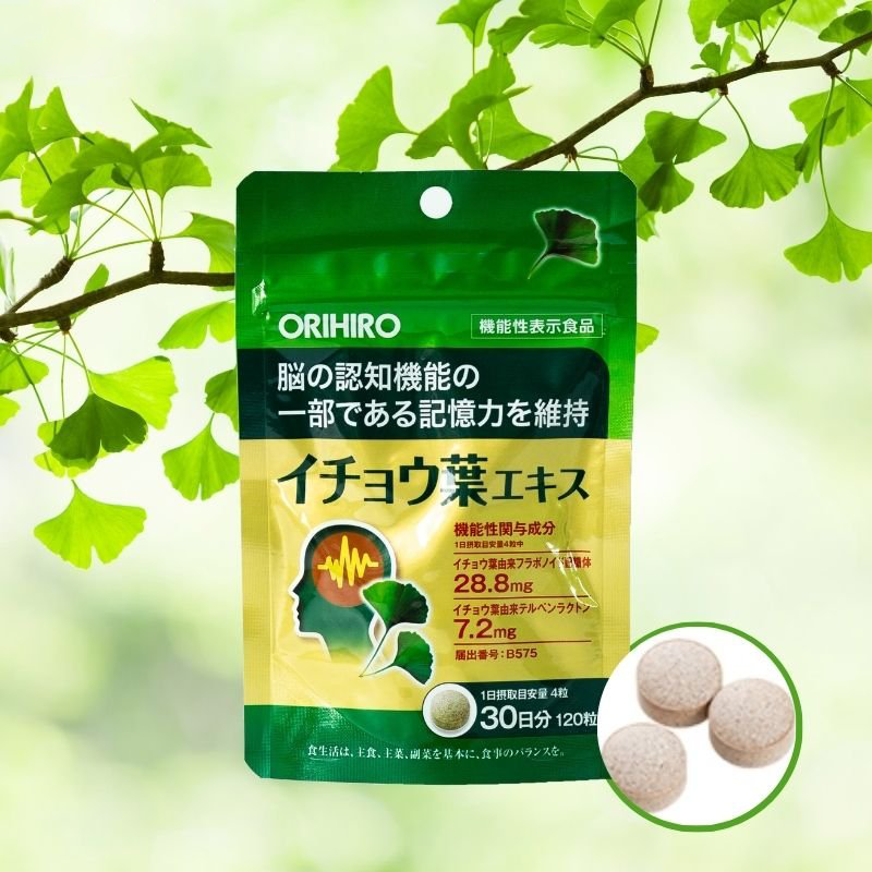 Nên sử dụng Viên Uống Bổ Não Orihiro Ginkgo Biloba mỗi ngày kết hợp cùng chế độ dinh dưỡng, sinh hoạt hợp lý để phát huy tốt hiệu quả sản phẩm