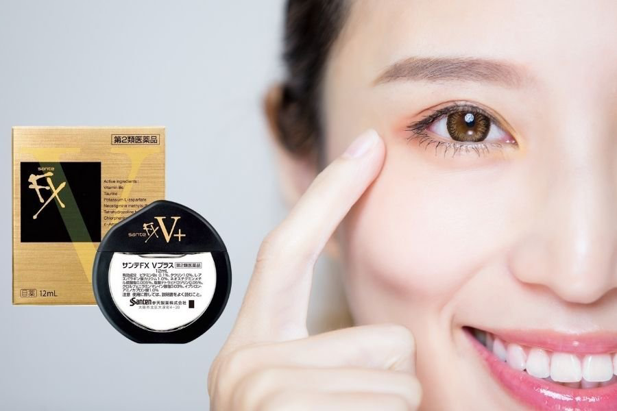 Thuốc Nhỏ Mắt FX Santen Nhật Bản Màu Vàng cuốn trôi đi bụi, dị vật bay vào mắt, hạn chế nguy cơ nhiễm trùng
