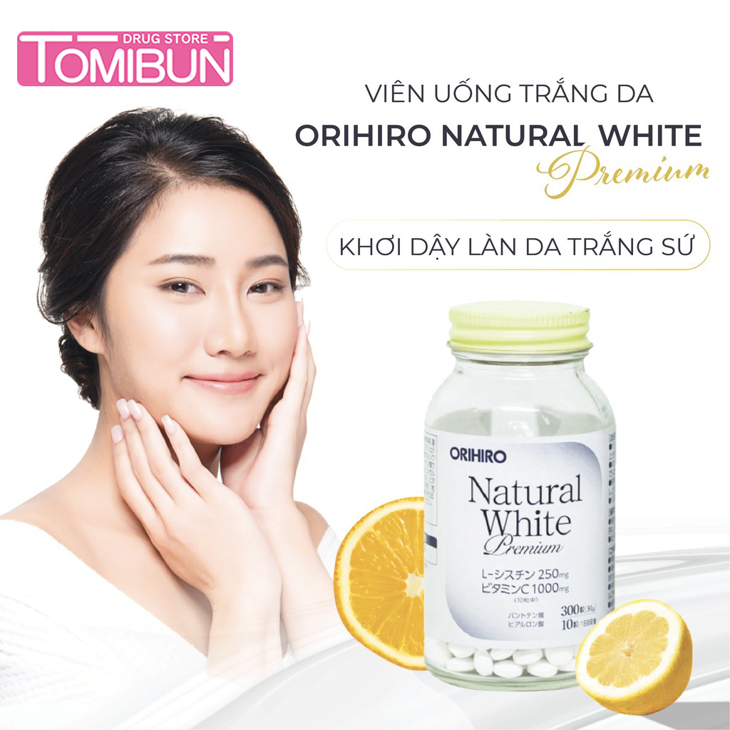 Viên Uống Trắng Da Natural White Premium Orihiro