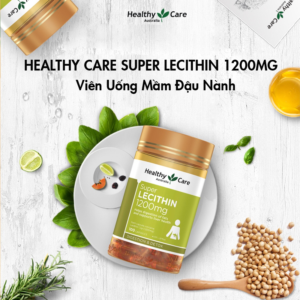 Mầm Đậu Nành Healthy Care Super Lecithin