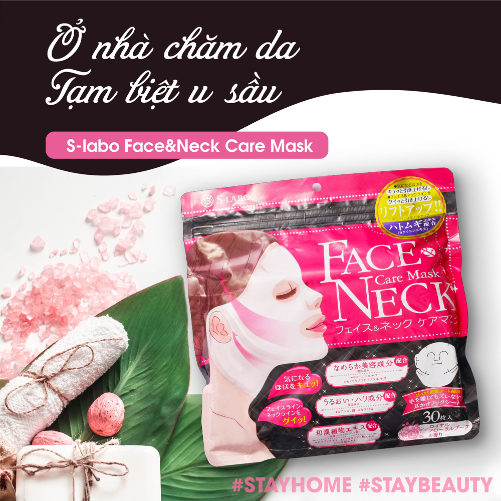 Mặt Nạ Chăm Sóc Da Mặt Và Da Cổ S – Labo Face & Neck Care Mask