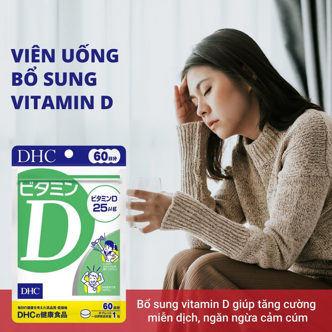 Viên Uống DHC Bổ Sung Vitamin D