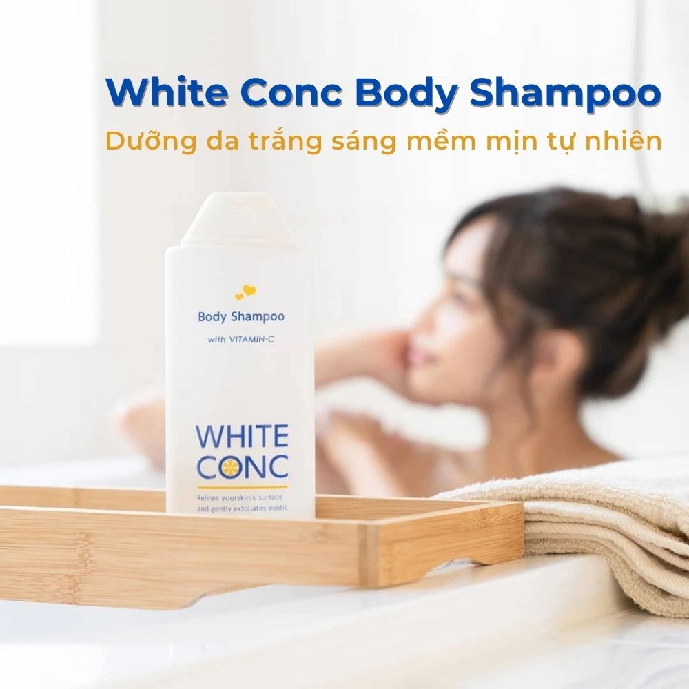 Sữa Tắm Trắng Da Toàn Thân White Conc