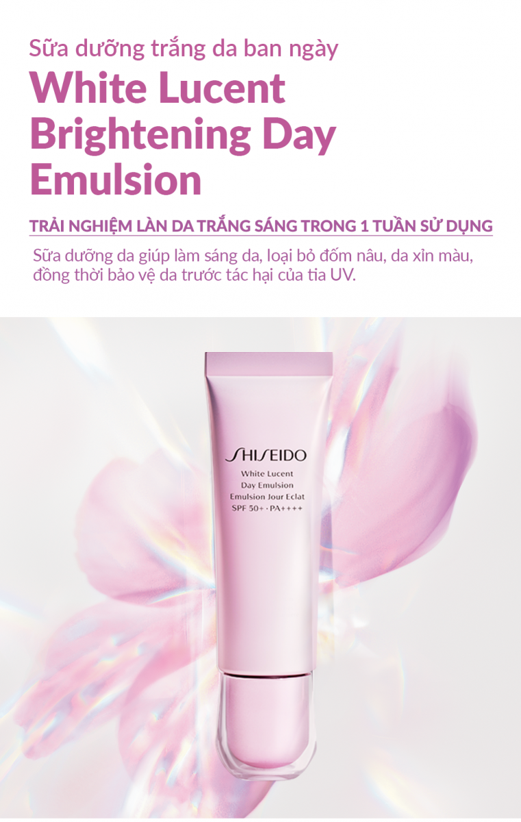 Sản phẩm Shiseido White Lucent Day Emulsion