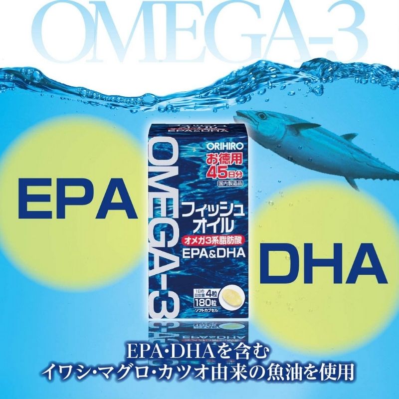 Orihiro Omega 3 cung cấp lượng DHA và EPA giúp nuôi dưỡng đôi mắt sáng ngời, khỏe mạnh