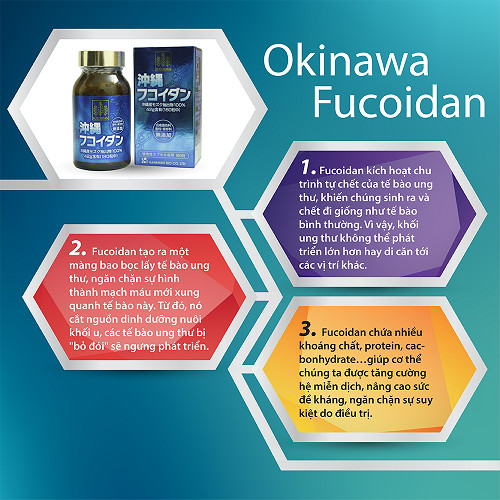 Fucoidan Okinawa tạo ra một màng bao bọc lấy tế bào ung thư, ngăn chặn sự hình thành mạch máu xung quanh tế bào này