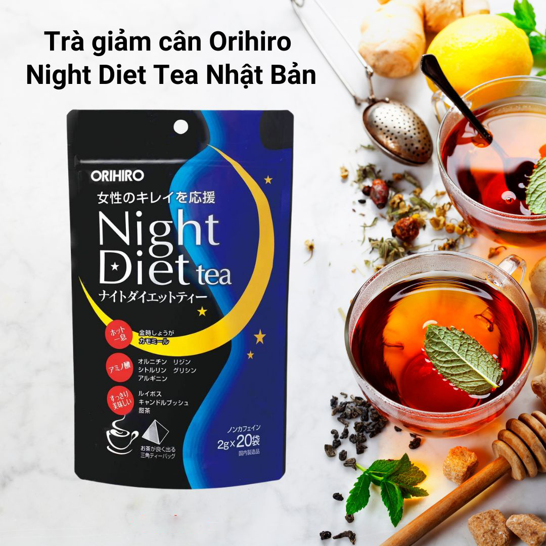 Trà Giảm Cân Orihiro Night Diet Tea