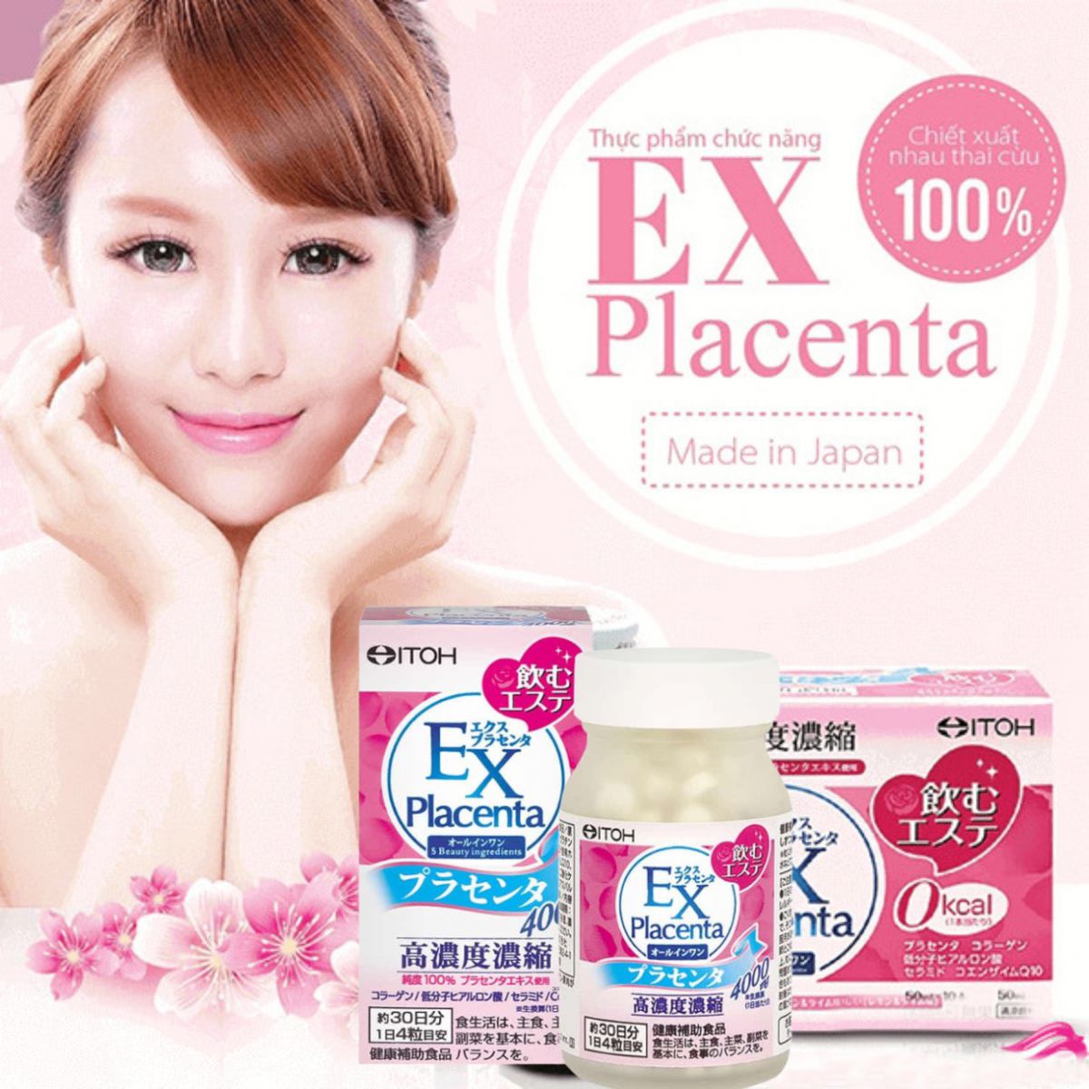 Viên Uống Nhau Thai Cừu ITOH EX Placenta