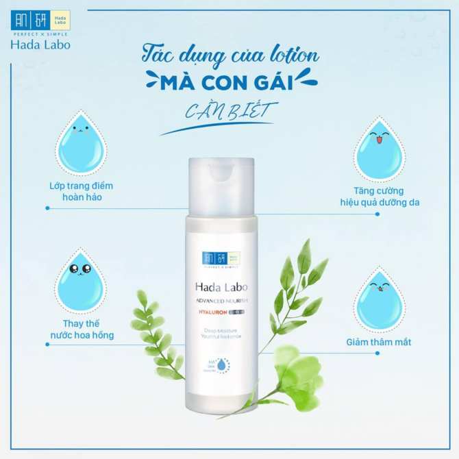 Dung Dịch Dưỡng Ẩm Tối Ưu Hada Labo Advanced Nourish Lotion