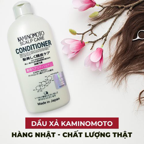 Bộ đôi Dầu Gội và Dầu Xả Kích Thích Mọc Tóc Kaminomoto Medicated