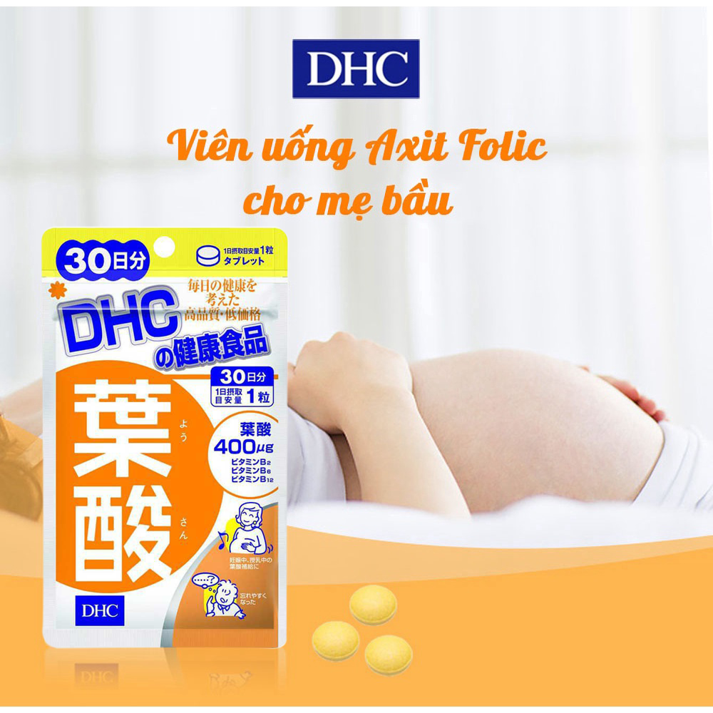 Viên Uống Bổ Sung DHC Axit Folic