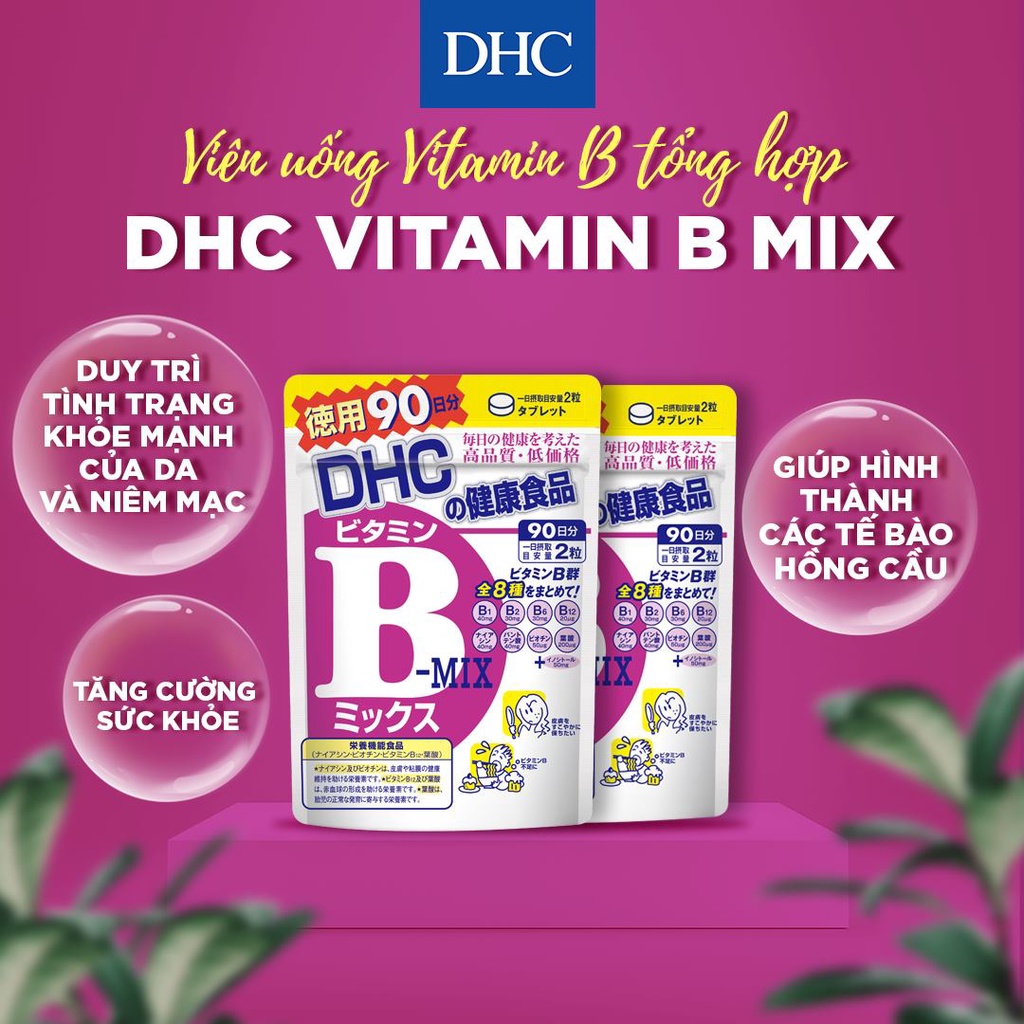 Viên Uống DHC Bổ Sung Vitamin B-Mix Tổng Hợp