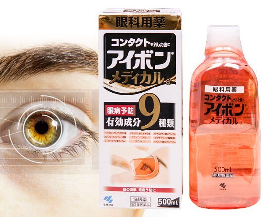 Nước Rửa Mắt Eyebon Medical giúp ngăn ngừa các bệnh về cầu mắt, viêm kết giác mạc hiệu quả