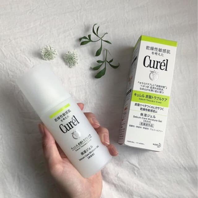 Curél Sebum Trouble Care Sebum Care Gel có tác dụng dưỡng ẩm, thâm nhập và duy trì độ ẩm cho da