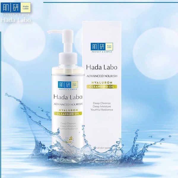 Hada Labo Advanced Nourish Hyaluron Cleansing Oil bảo vệ làn da tránh khỏi các tác hại từ môi trường xung quanh