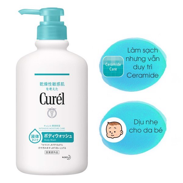 Sữa tắm Curél Intensive Moisture Care Body Wash