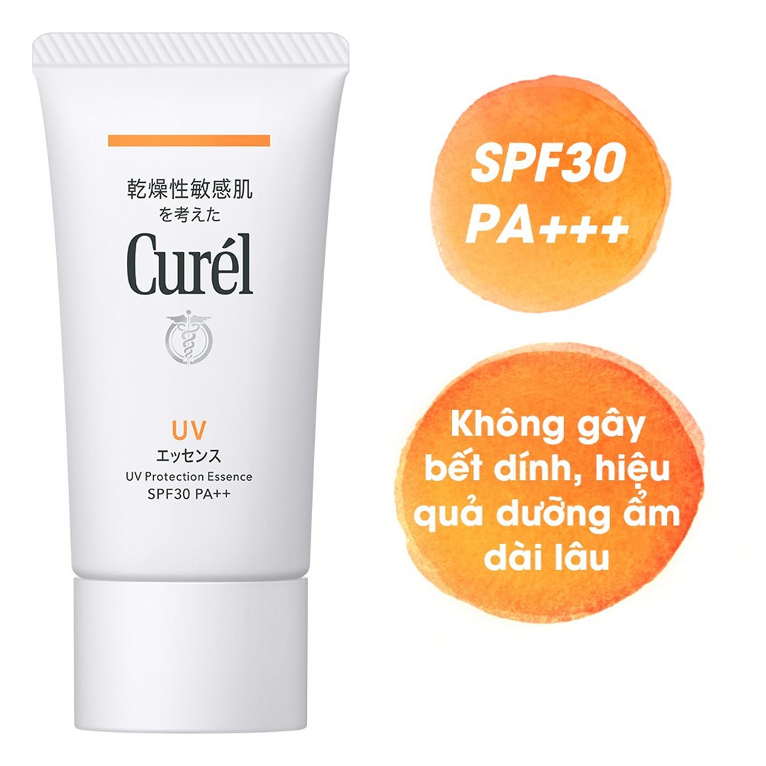 Tinh Chất Chống Nắng Curél UV Protection Essence SPF30 PA++