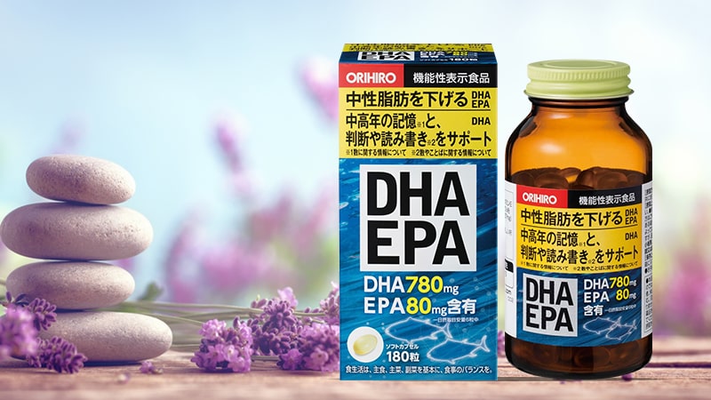 Viên Uống Bổ Não, Mắt DHA, EPA Orihiro (Orihiro DHA EPA)
