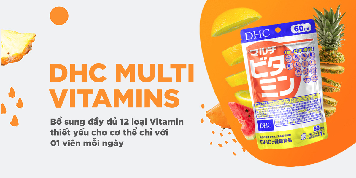 Viên Uống DHC Multi Bổ Sung Vitamin Tổng Hợp