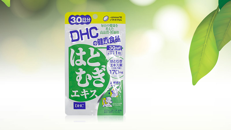 Viên Uống DHC Adlay Extract Chiết Xuất Ý Dĩ Làm Sáng Da giúp dưỡng da săn chắc, mềm mượt