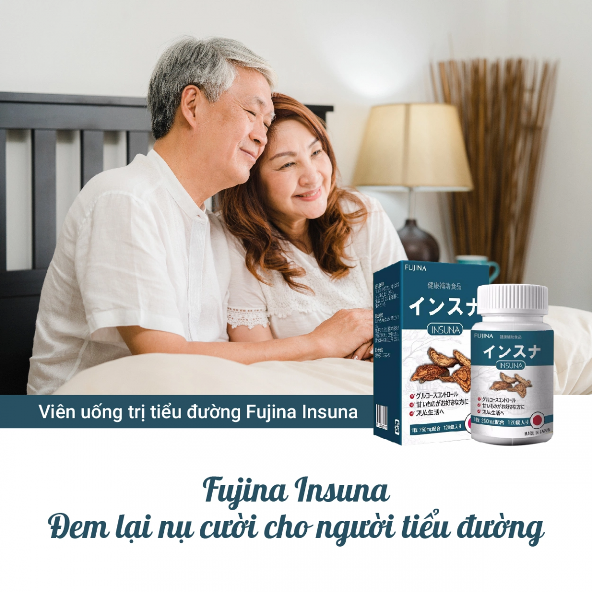 Viên Uống Hỗ Trợ Điều Trị Tiểu Đường Fujina Insuna