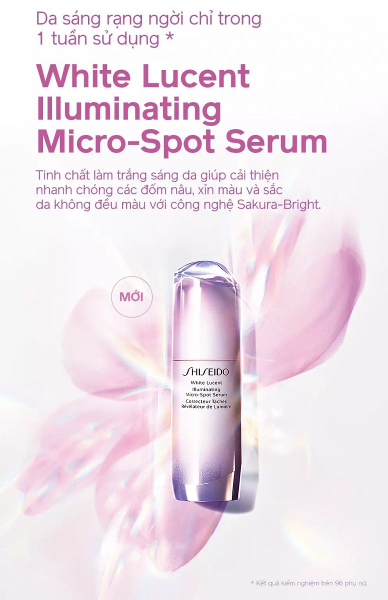 Sản phẩm Shiseido White Lucent Illuminating Micro-Spot Serum