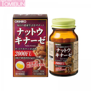 VIÊN UỐNG HỖ TRỢ ĐIỀU TRỊ TAI BIẾN NATTOKINASE ORIHIRO 60 VIÊN