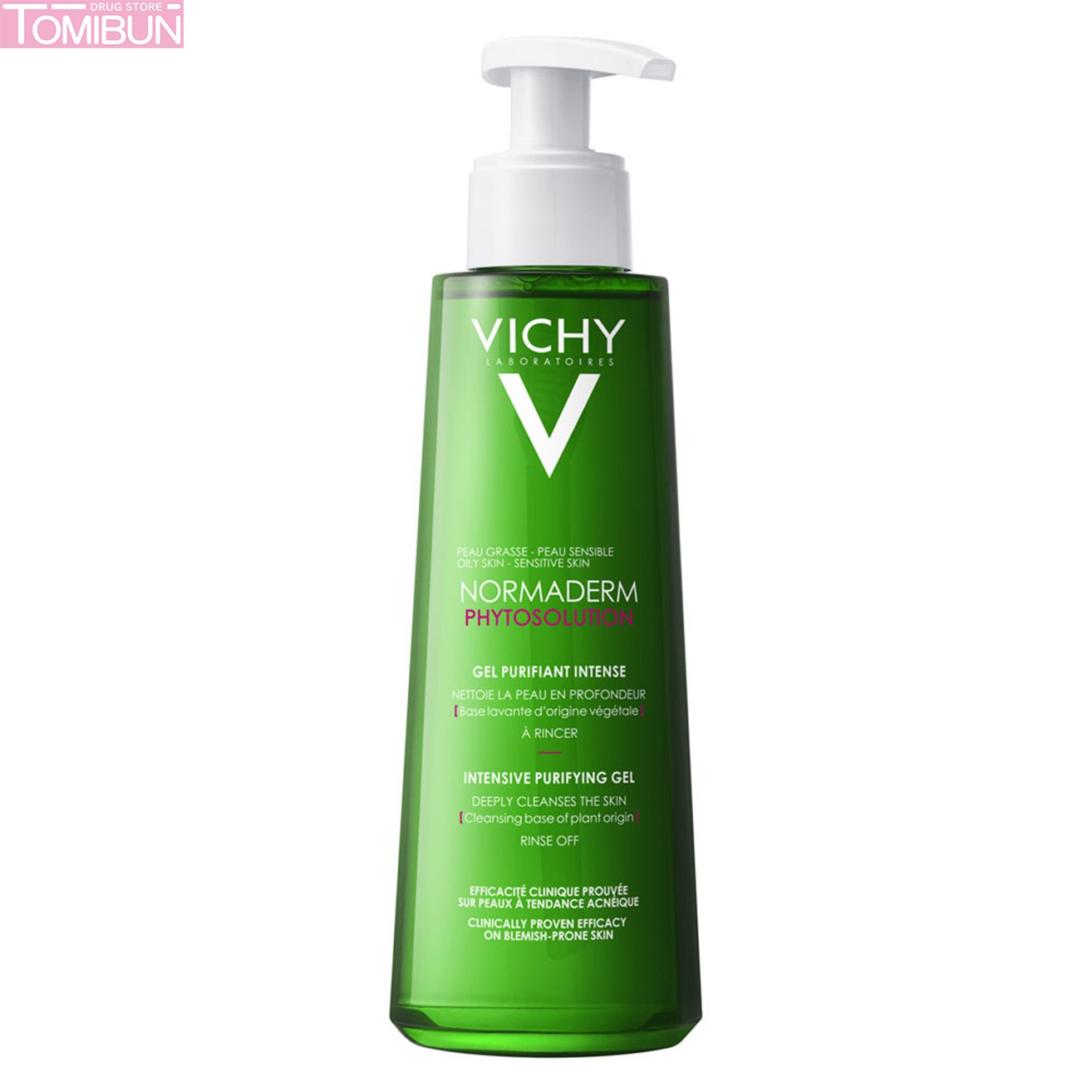 GEL RỬA MẶT VICHY LÀM SẠCH SÂU GIẢM BÃ NHỜN NORMADERM PHYTOSOLUTION INTENSIVE PURIFYING GEL 200ML