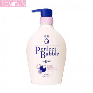 SỮA TẮM SENKA PERFECT BUBBLE FOR BODY SWEET FLORAL+ HƯƠNG HOA DỊU NGỌT 500ML