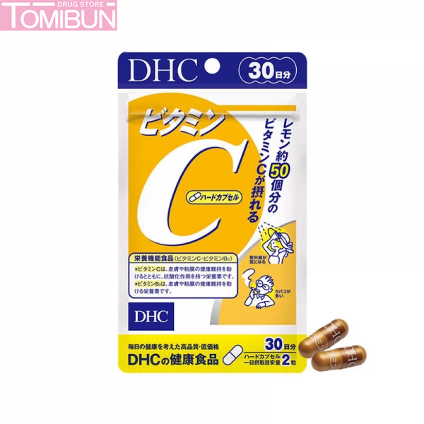 DHC - VIÊN UỐNG BỔ SUNG VITAMIN C HARD CAPSULE (30 NGÀY / 60 VIÊN)