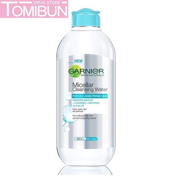 NƯỚC TẨY TRANG GARNIER DÀNH CHO DA DẦU VÀ MỤN MICELLAR CLEANSING WATER FOR OILY & ACNE-PRONE SKIN 400ML