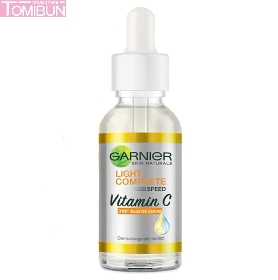 SERUM GARNIER TĂNG CƯỜNG SÁNG DA MỜ THÂM BRIGHT COMPLETE 30X VITAMIN C BOOSTER SERUM 30ML