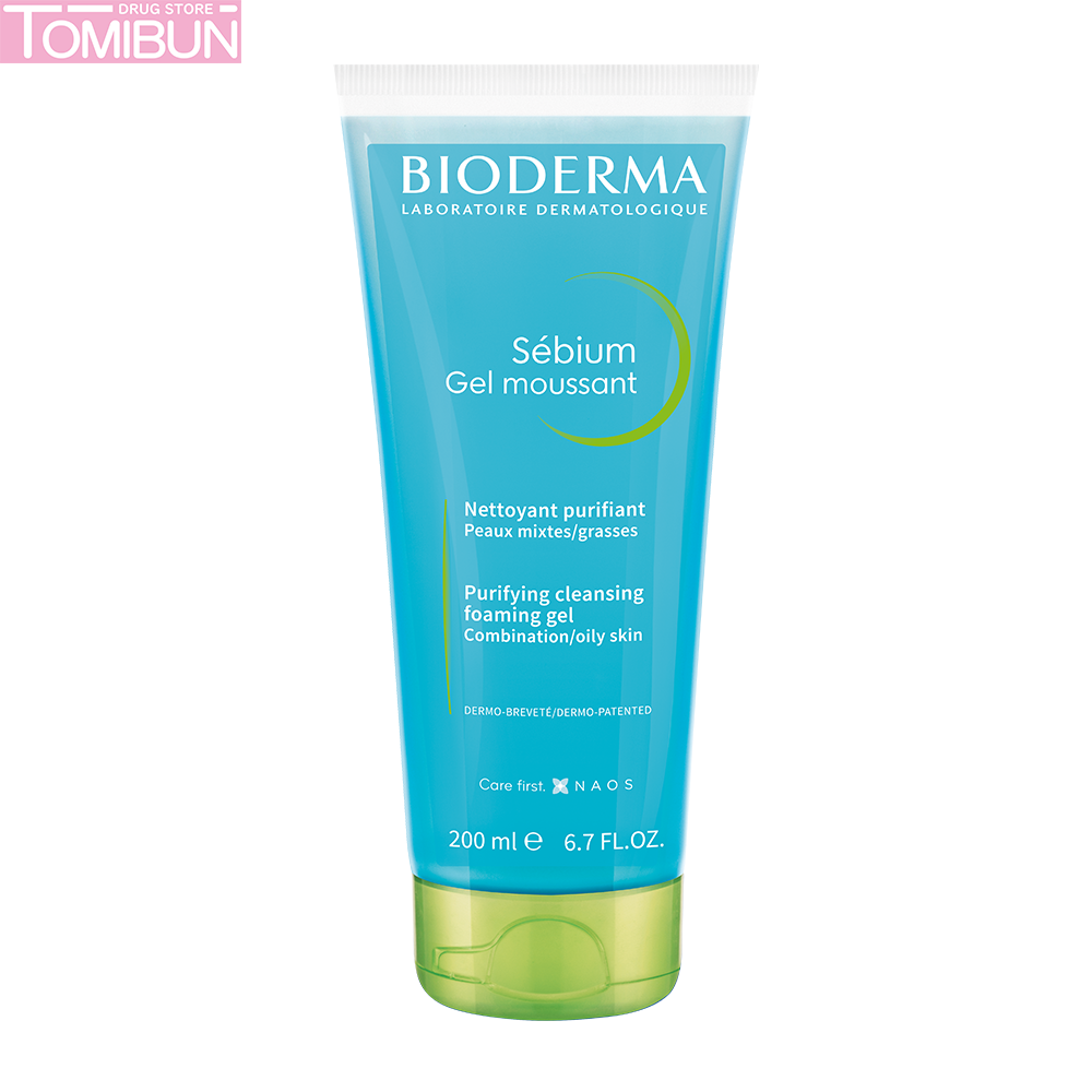 GEL RỬA MẶT DÀNH CHO DA DẦU & HỖN HỢP 200ML BIODERMA SÉBIUM GEL MOUSSANT