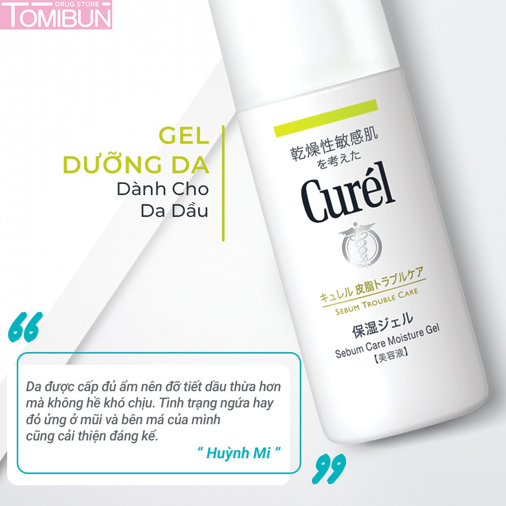 GEL DƯỠNG DA CURÉL SEBUM TROUBLE CARE MOISTURE FACIAL GEL