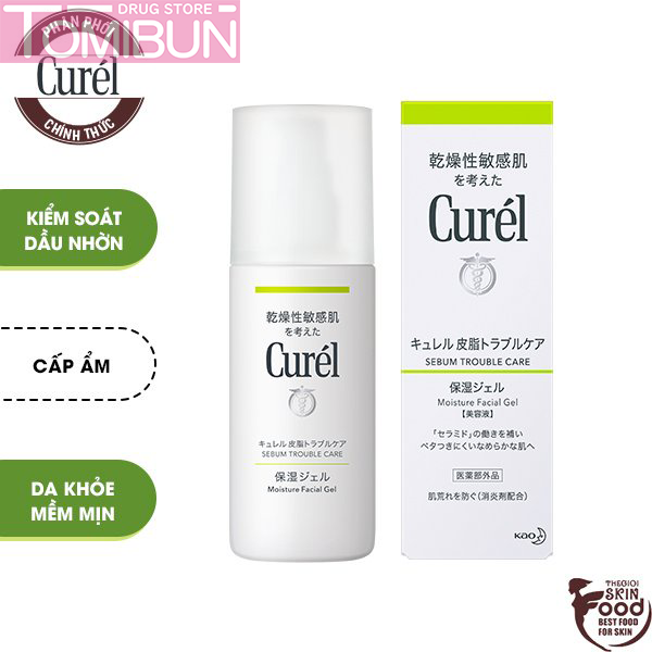 GEL DƯỠNG DA CURÉL SEBUM TROUBLE CARE MOISTURE FACIAL GEL