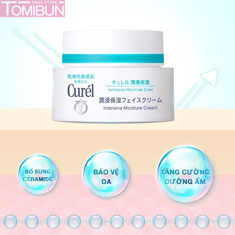 KEM DƯỠNG CẤP ẨM CHUYÊN SÂU CURÉL INTENSIVE MOISTURE CARE MOISTURE FACIAL CREAM