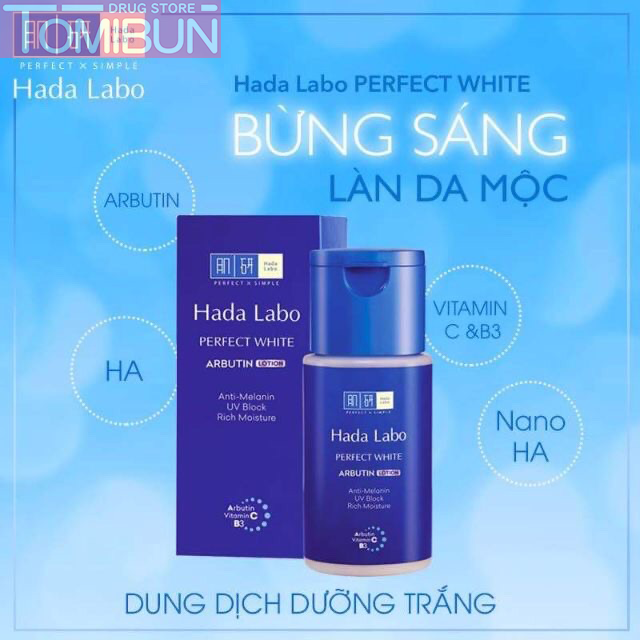DUNG DỊCH DƯỠNG TRẮNG HADA LABO PERFECT WHITE LOTION