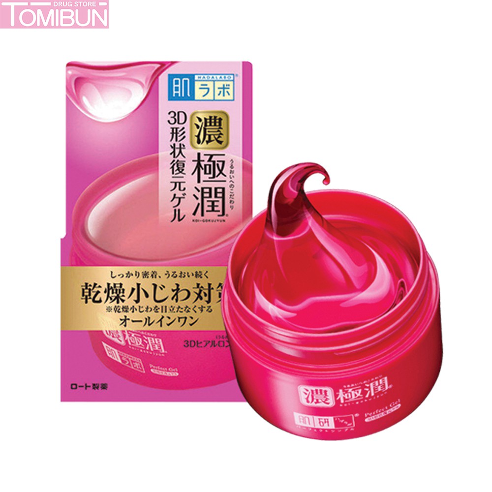 GEL DƯỠNG ẨM CHỐNG LÃO HÓA HADA LABO KOI-GOKUJYUN 3D PERFECT GEL