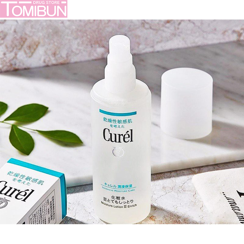 LOTION DƯỠNG DA CURÉL INTENSIVE MOISTURE CARE FACIAL LOTION ENRICH CẤP ẨM CHUYÊN SÂU