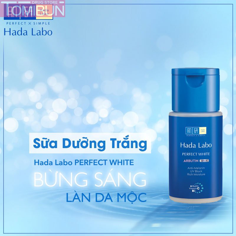 SỮA DƯỠNG TRẮNG HADA LABO PERFECT WHITE ARBUTIN MILK