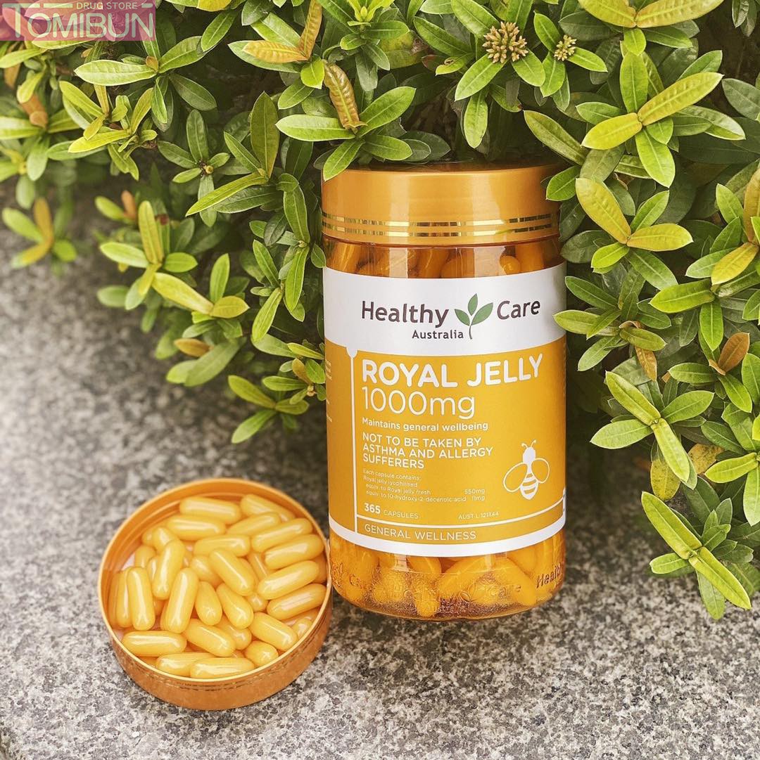 VIÊN UỐNG SỮA ONG CHÚA HEALTHY CARE ROYAL JELLY 1000MG