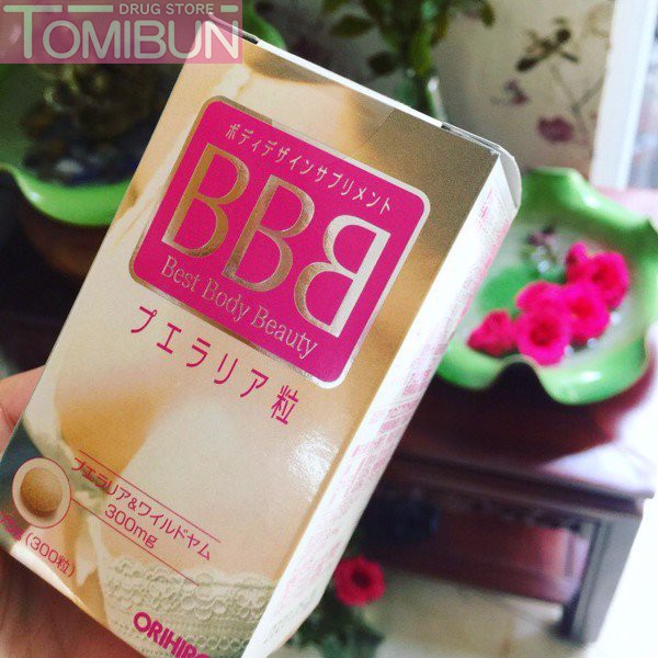 ORIHIRO - VIÊN UỐNG NỞ NGỰC, SĂN NGỰC BBB BEST BODY BEAUTY 300 VIÊN