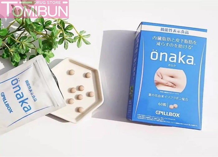 VIÊN GIẢM MỠ BỤNG ONAKA PILLBOX NHẬT BẢN 60 VIÊN