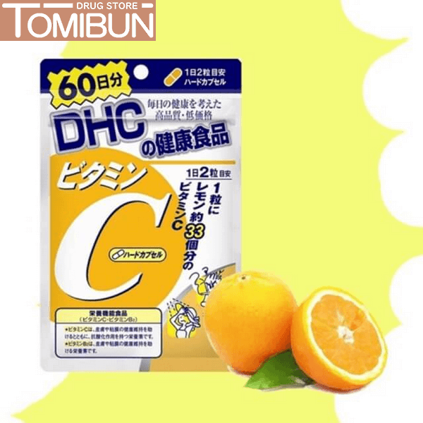 DHC - VIÊN UỐNG BỔ SUNG VITAMIN C HARD CAPSULE (60 NGÀY / 120 VIÊN)