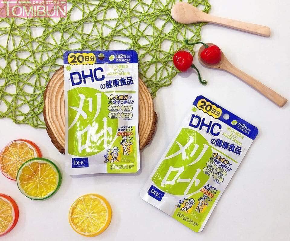 VIÊN UỐNG GIẢM MỠ ĐÙI MERIROTO DHC 20 NGÀY